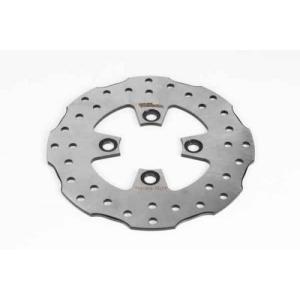 高品質]フローティングステンレスビッグディスクローター190mm赤+