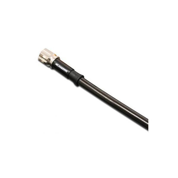 ユニバーサルブレーキホース アルミメッキ スモークホース 全長310mm ACパフォーマンスライン