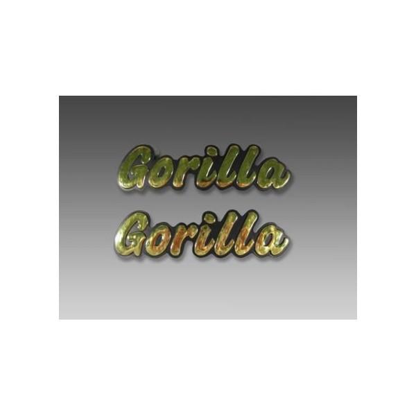 ゴリラ燃料タンク用立体GORILLAエンブレム左右セット MINIMOTO（ミニモト） モンキー（M...