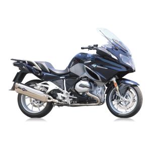 リアルスペック フルエキ シングル チタンポリッシュ r's gear（アールズギア） BMW R1200RT水冷（14〜18年）｜hamashoparts