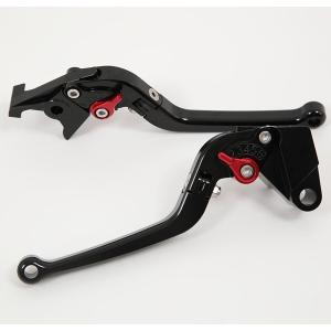 TMAX SJ02J/SJ04J '01〜'07 可倒式アジャストレバーセット レバー：ブラック  SSK SPEEDRA（スピードラ）｜hamashoparts