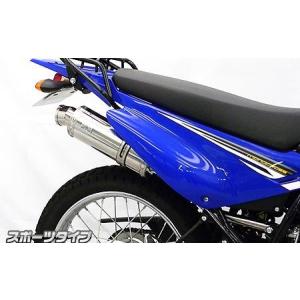 スリップオンマフラースポーツタイプ ステンレス ウイルズウィン（WirusWin） XTZ125｜hamashoparts