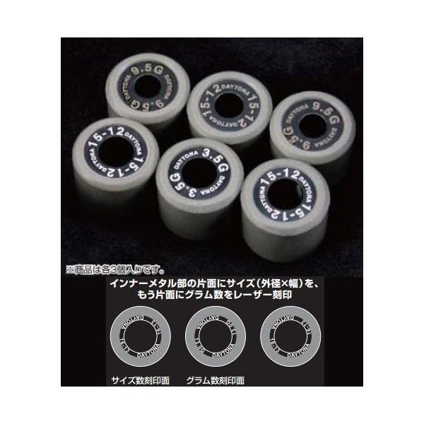 マジェスティ125FI（台湾仕様5CA9） DWRウエイトローラー 外径Φ20×幅12mm 8g 3...