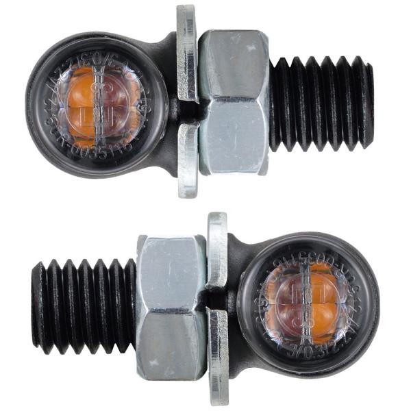 HIGHSIDER （ハイサイダー） バイク用 ウインカー マットブラック LEDウインカー プロト...