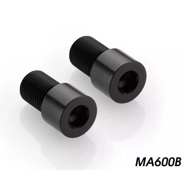MA600B バーエンド用アダプター ブラック rizoma（リゾマ）