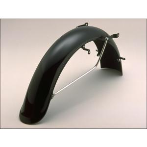 SR400（78年〜） トラディショナル スポーツリアフェンダー 黒ゲル仕上げ CHIC DESIG...
