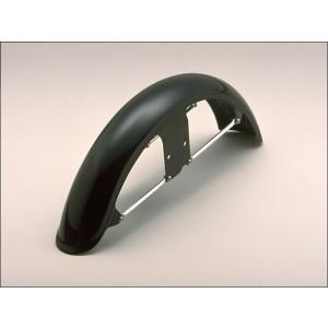 SR400（85〜00年） トラディショナル スポーツフロントフェンダー 黒ゲル仕上げ CHIC D...