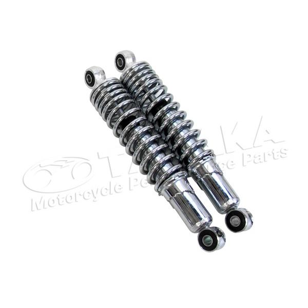 280mm リアサスペンション メッキ 田中商会 ダックス（DAX）