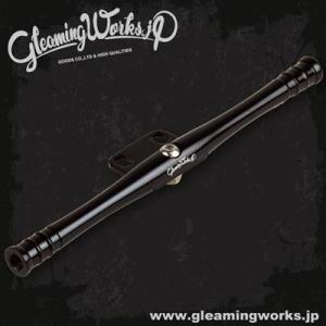 GW フロントウインカーステー XL （96-17年） ブラック GLEAMING WORKS（グリーミングワークス）｜hamashoparts