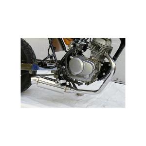 ホンダ バイク マフラー エイプ 50/100 ステンレス マフラー