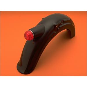 SR400（78年〜） クラシックリアフェンダーフラットエンド 黒ゲル