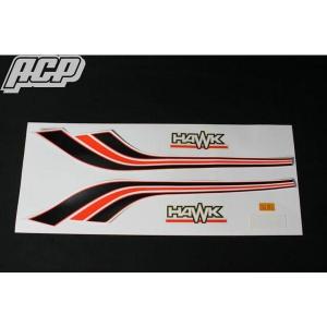 MDF (エムディーエフ) ストロボ デカール ステッカー フロント