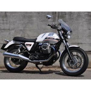 MOTO GUZZI V7 Classic（08〜12年） ガイラシールド Sサイズ クリア CHIC DESIGN（シックデザイン）｜hamashoparts