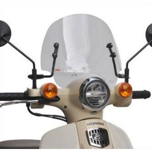 送料無料 旭風防/AF-ASAHI ウインドシールド CUB-03 クリア バイク