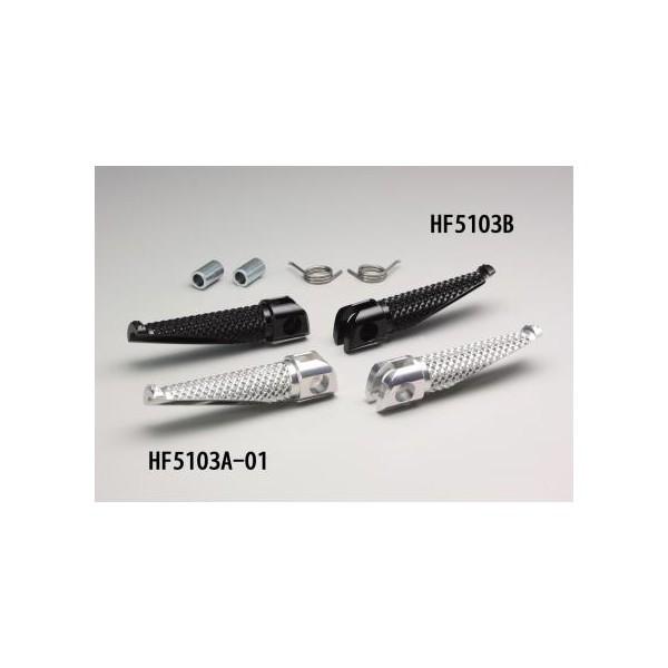 XJR400/S/R/RII（〜00年） ステップバー タイプ1 シルバー HURRICANE（ハリ...
