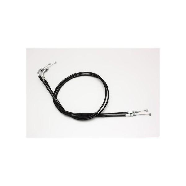 シャドウクラシック400（09〜12年 FI車 NC44） スロットルワイヤーW ブラック 220m...