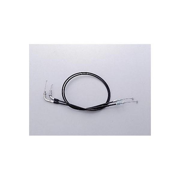 シャドウ400（97〜03年 NC34） スロットルワイヤーW ブラック 300mmロング HURR...