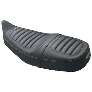 GOODS（グッズ） キングシート ブラック／ブラック SR400/500 （-08年