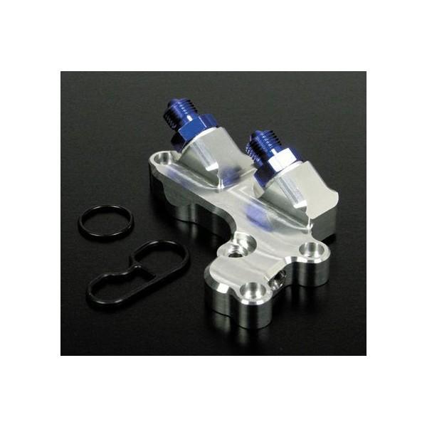 スーパーヘッド4V＋R用オイルクーラーユニット ラインホース SP武川（TAKEGAWA） モンキー...
