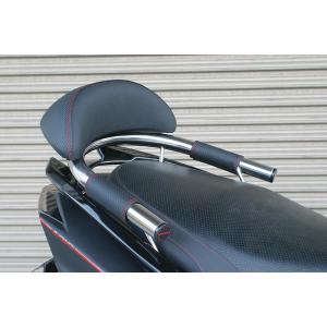 シグナスX（CYGNUS-X）4型 SEA5J/SED8J バックレスト付きタンデムバー ADIO（...