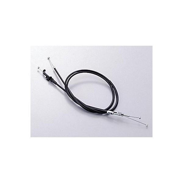 エリミネーター250LX・SE（89年〜） スロットルワイヤーW ブラック 200mmロング HUR...
