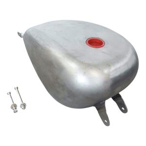 XL1200C タンク 赤/銀 ハーレー 純正 中古 バイク 部品 スポーツスター