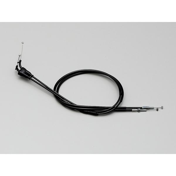 TW225E・TW200E（00年〜 DG07J）  スロットルワイヤーW ブラック 100mmロン...