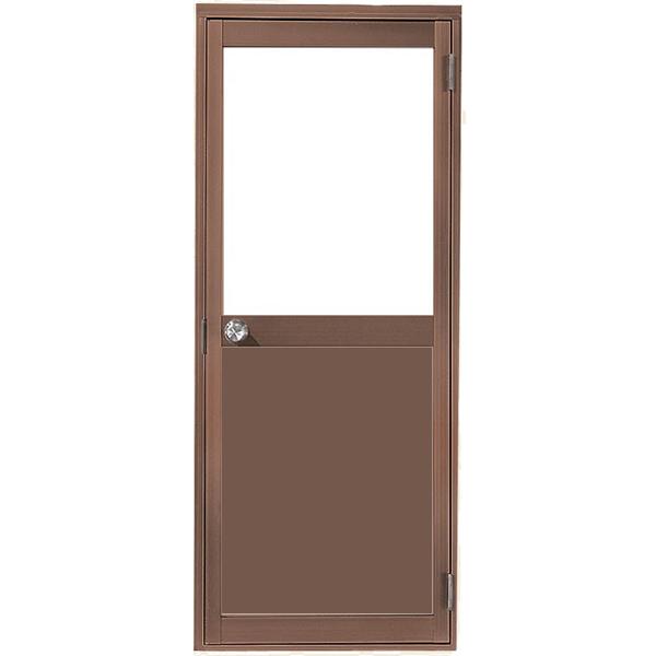 アルミサッシ トステム （LIXIL） 半外 勝手口ドア 框ドアタイプ W785×H1729 （07...