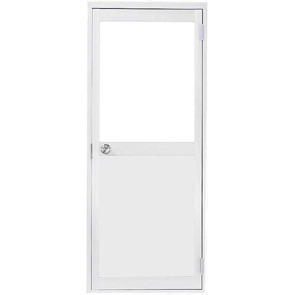 アルミサッシ トステム （LIXIL） 内付 勝手口ドア 框ドアタイプ W803×H1755 （08...