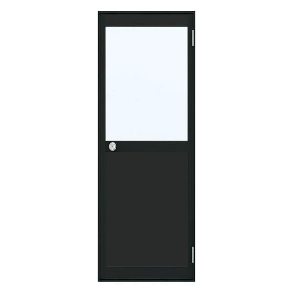 アルミサッシ YKK 半外 勝手口ドア 框ドアタイプ W785×H1840 （78518） 2HD