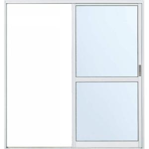 YKK AP アルミサッシ YKK 勝手口 片引戸 2HH W1690×H1817 （16918） 内
