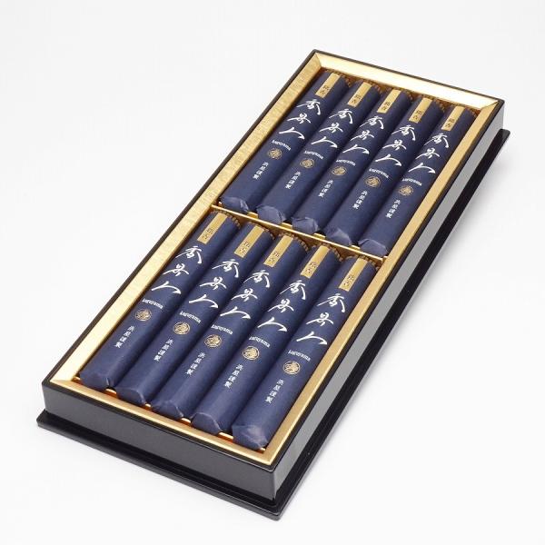 進物線香　香具山　塗箱