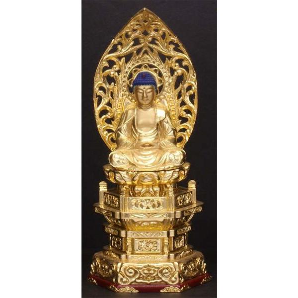 御仏像　釈迦如来座像御本尊　　禅宗用　　京型２寸　　お仏壇・仏具の浜屋