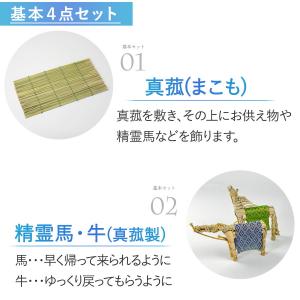初盆セット コンパクト Aセット (45cm幅...の詳細画像4