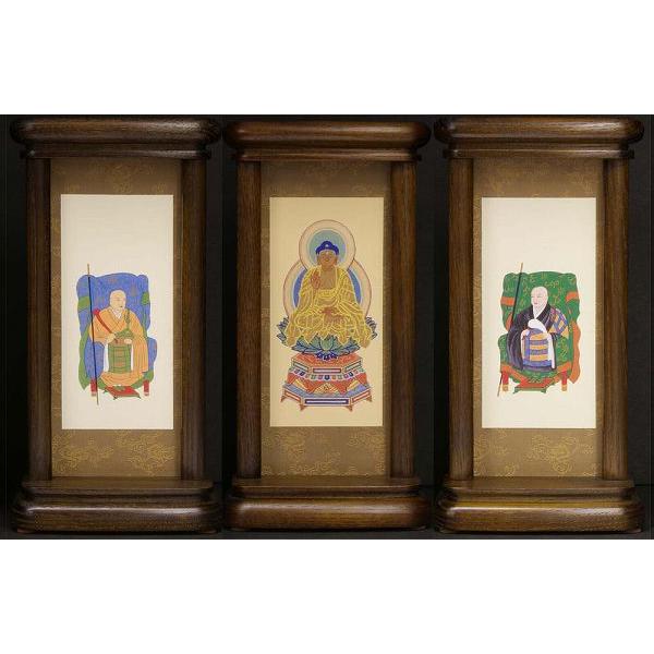 スタンド型掛軸 御本尊セット　　曹洞宗用　　中サイズ　　　お仏壇・仏具の浜屋