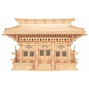 新高殿　（木曽ひのき） 横巾78×高さ51cm 【神棚】 ●お仏壇・仏具の浜屋｜hamayanet