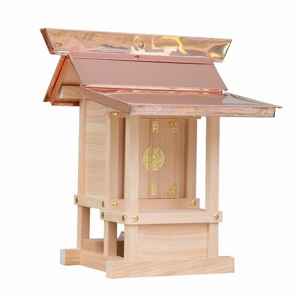 板宮 ６寸（ひのき）外祭用祠  横巾45cm  【外宮】 ●お仏壇 仏具の浜屋