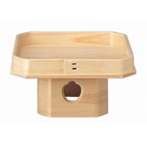 遠山三宝　6寸　（ひのき） 【神具】 ●お仏壇・仏具の浜屋