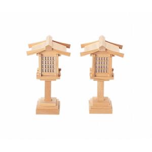 春日燈籠６寸コード式（木曽ひのき） 【神具】 ●お仏壇・仏具の浜屋