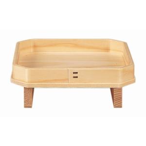 ゲタ付三宝　4寸　（ひのき） 【神具】 ●お仏壇・仏具の浜屋