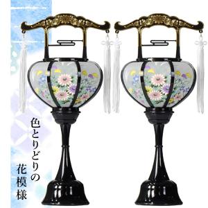 盆提灯 ちょうちん 霊前灯 ミニ 張 特小 一...の詳細画像2