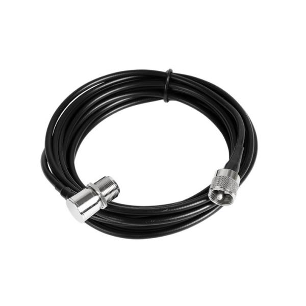 車載 モービルアンテナ 用 同軸ケーブル RG-58U 5m MJ MP 3D