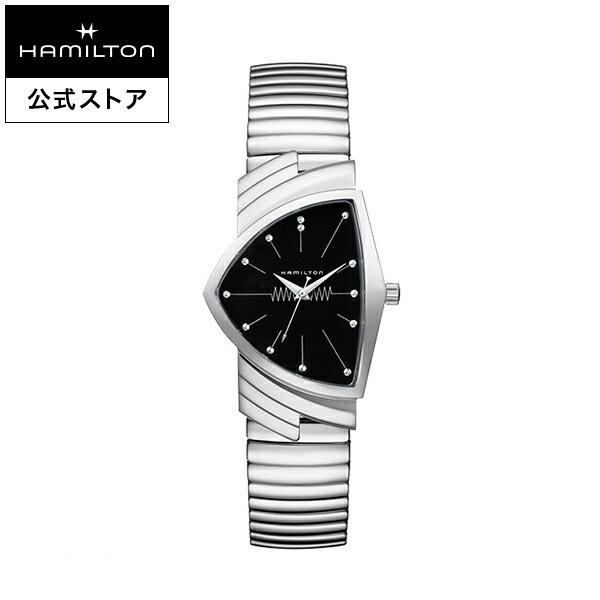 ハミルトン 公式 腕時計 HAMILTON  ベンチュラ  クオーツ 32.30MM メタルブレス ...