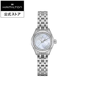 ハミルトン 公式 腕時計 HAMILTON  ジャズマスター レディ クオーツ 26.00MM メタルブレス H32111190 女性 正規品 ダイヤモンド マザーオブパール 2022