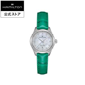 ハミルトン 公式 腕時計 HAMILTON  ジャズマスター レディー オート 自動巻き 30.00MM レザーベルト H32275890 女性 正規品 2022｜hamilton