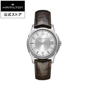 ハミルトン 公式 腕時計 HAMILTON  ジャズマスター ジェント クオーツ 38.00MM レザーベルト H32411555 男性 正規品