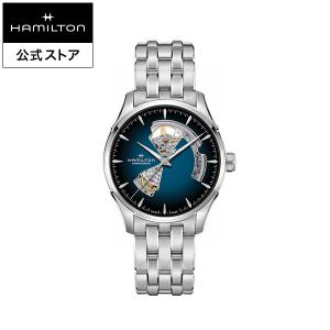 ハミルトン 公式 腕時計 HAMILTON  ジャズマスター オープンハート 自動巻き 40.00MM メタルブレス H32675140 男性 正規品｜hamilton