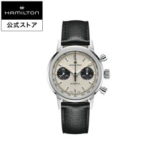 ハミルトン 公式 腕時計 HAMILTON  アメリカンクラシック イントラマティック クロノグラフH 手巻き 40.00MM レザーベルト H38429710 男性 正規品｜hamilton