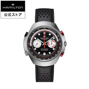 ハミルトン 公式 腕時計 HAMILTON  アメリカンクラシック クロノマティック50 オートクロノ 自動巻き 48.50MM レザーベルト H51616731 男性 正規品｜hamilton