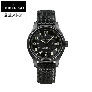 ハミルトン 公式 腕時計 HAMILTON  カーキ フィールド カーキ チタニウム 自動巻き 42.00MM ラバーベルト H70575733 男性 正規品｜hamilton